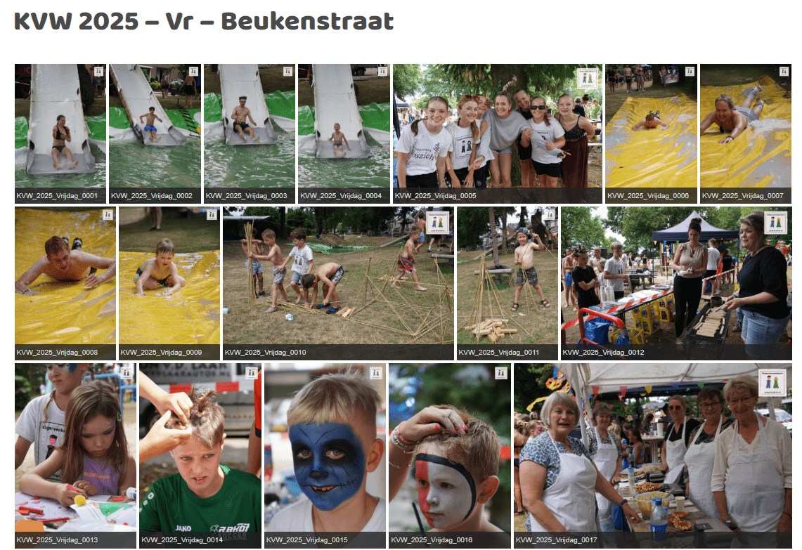Foto’s VRIJDAG online
